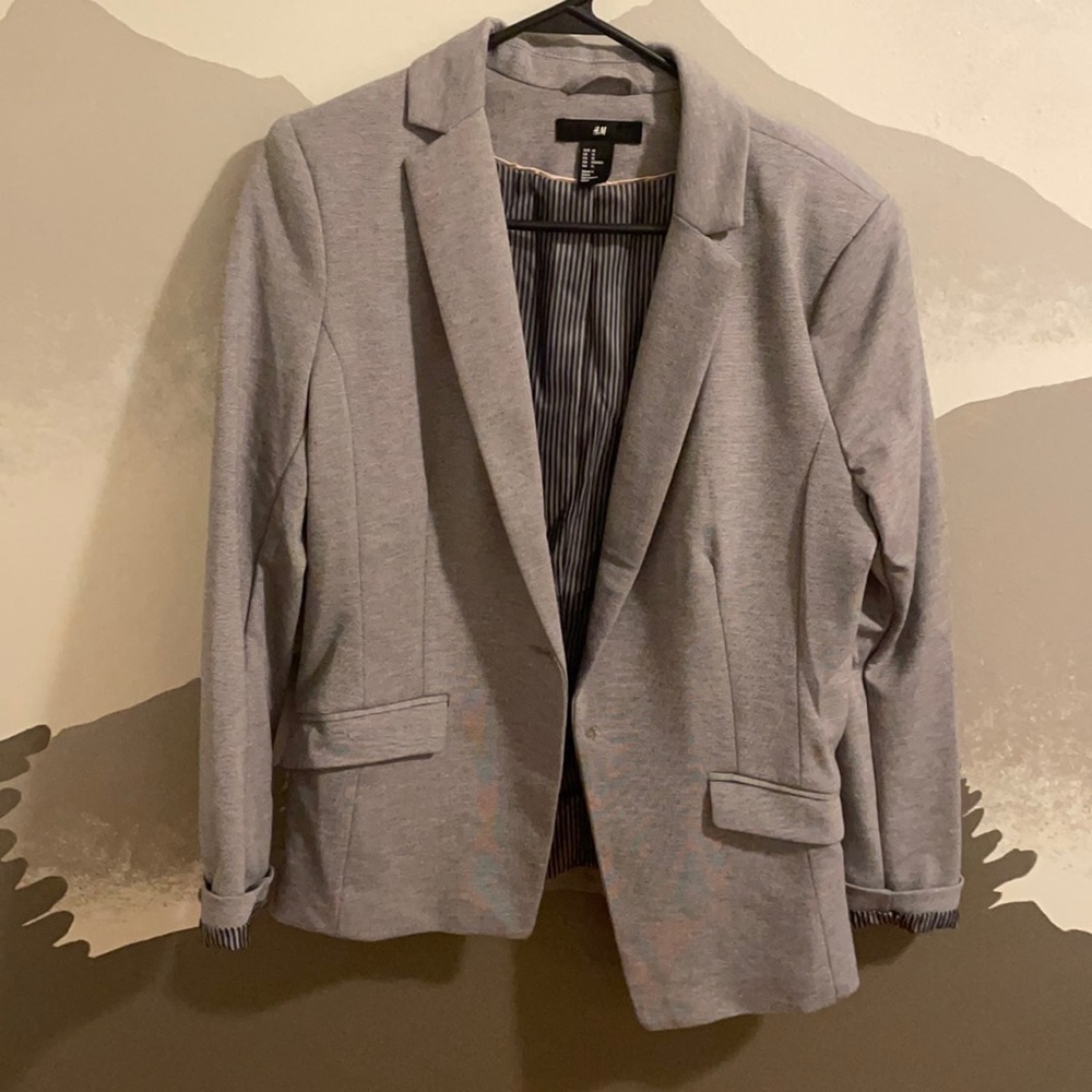 H&M Gray Blazer